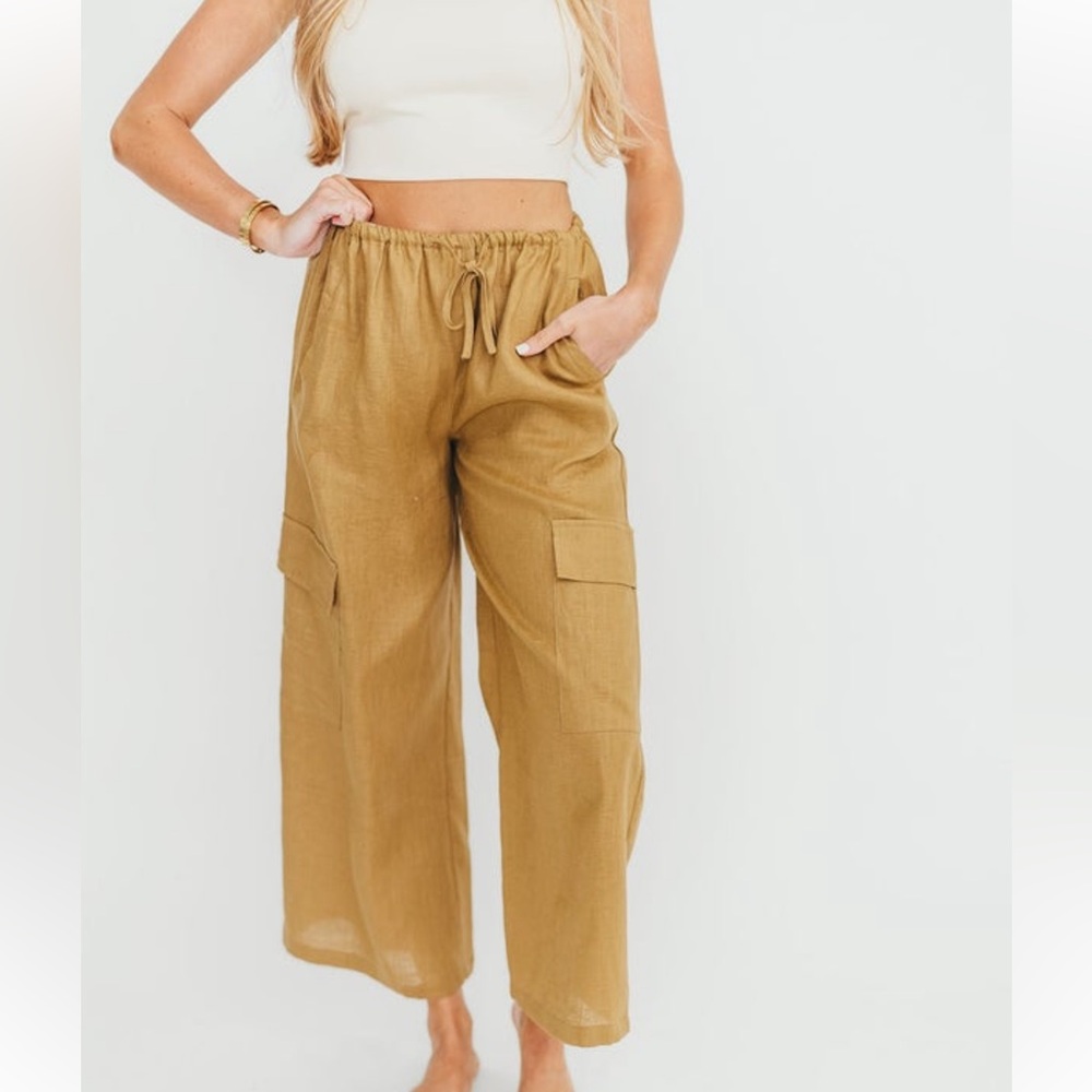NWT! Linen pants from Grade&Gather